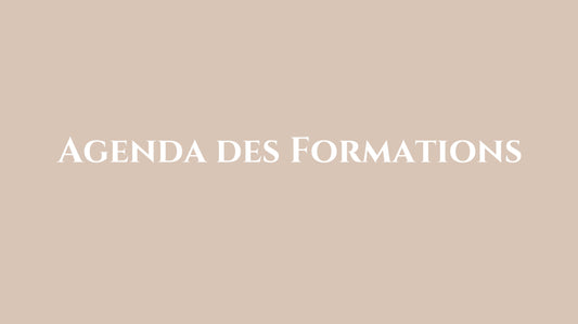Agenda des Formations à venir
