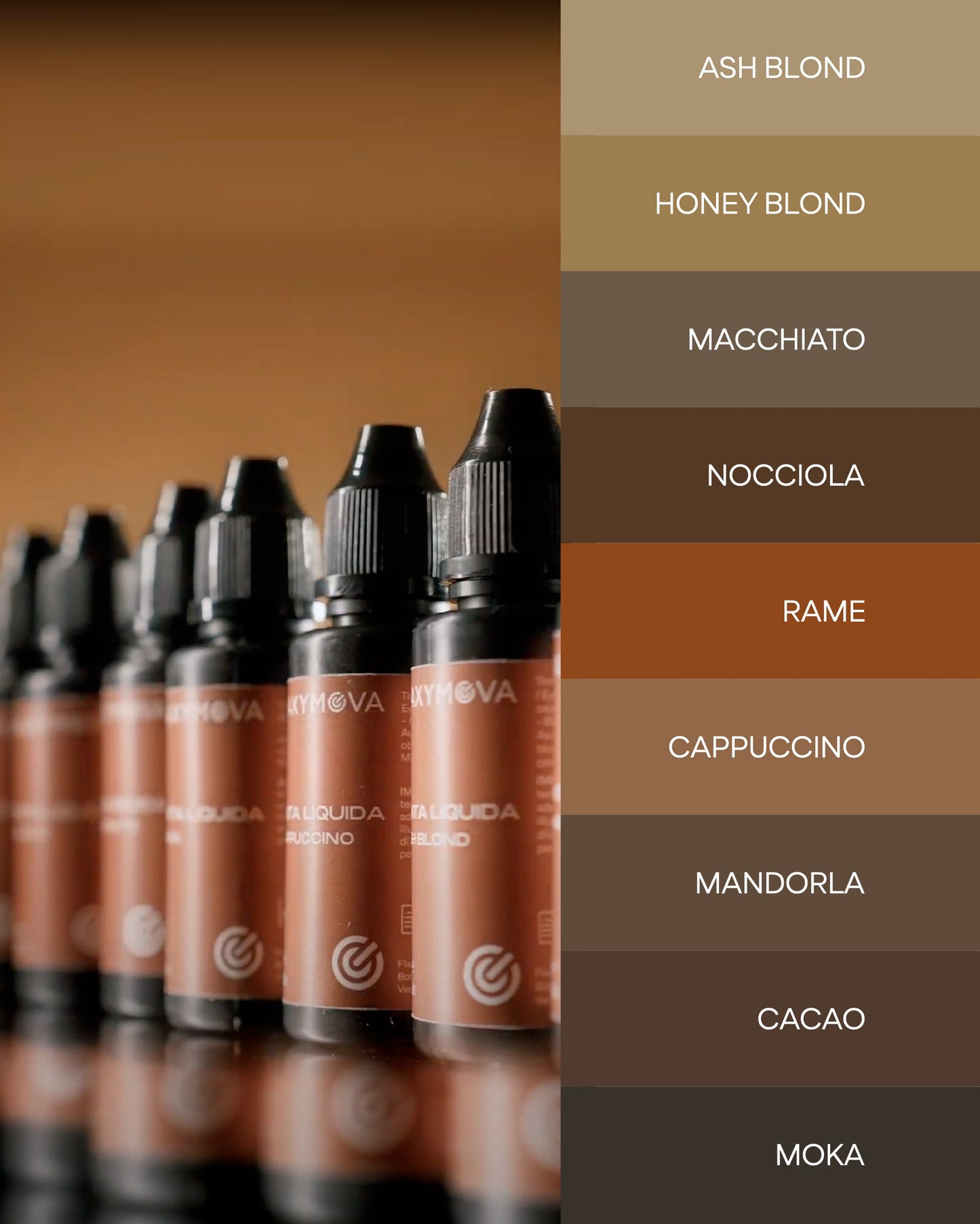 Coloration hybride Liquide Professionnelle Sourcils & Cil -Tinta Liquida Maxymova