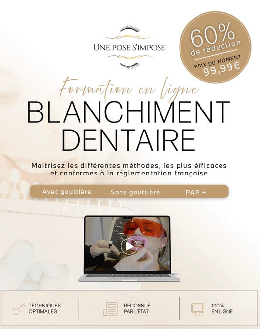 FORMATION BLANCHIMENT DENTAIRE
