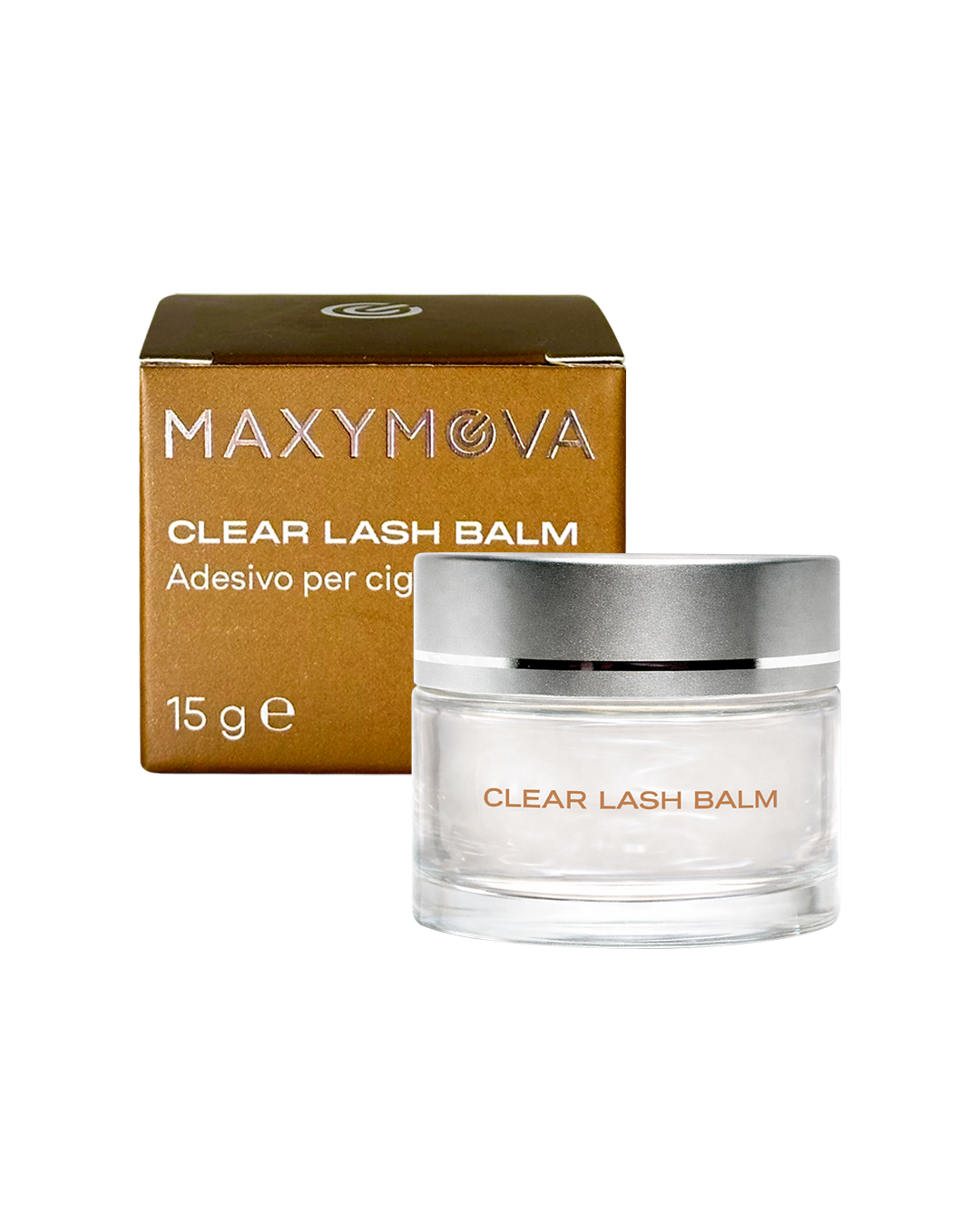 Clear Lash Balm Maxymova 15g pour lash lift et brow lamination