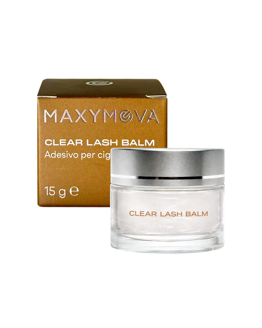 Clear Lash Balm Maxymova 15g pour lash lift et brow lamination